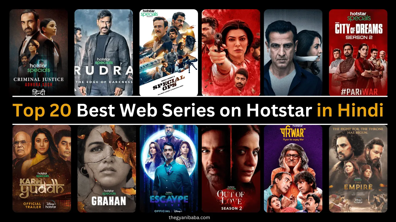 Best Web series on Hotstar in Hindi