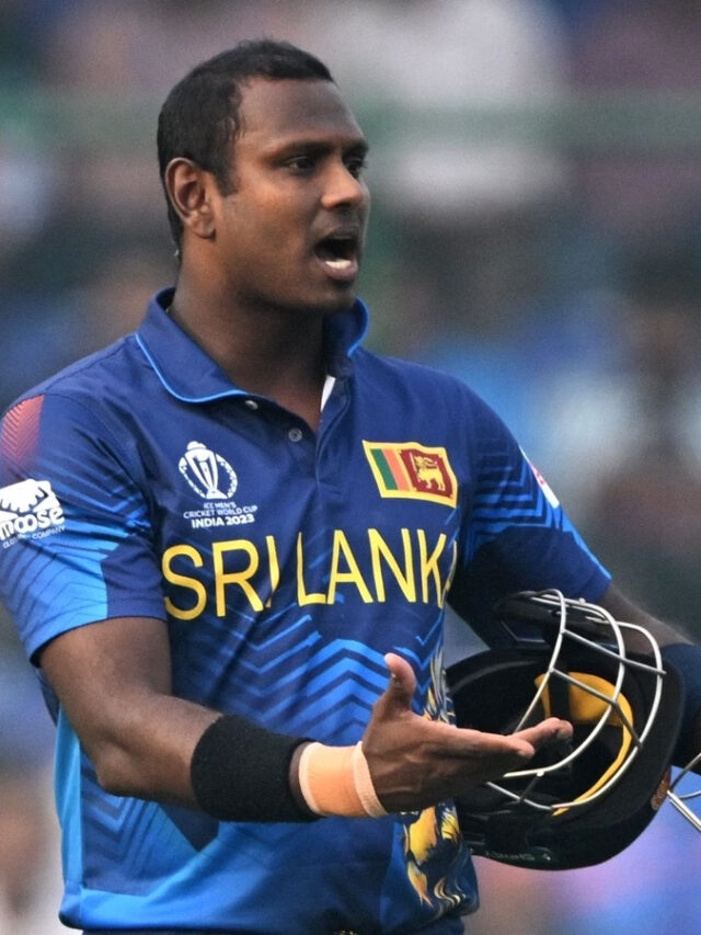 What is timed out in cricket? Let’s Talk Rules and the Angelo Mathews Drama!